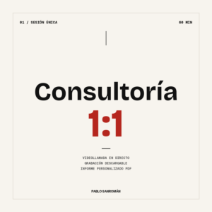 Consultoría 1:1 — Sesión personalizada con Pablo